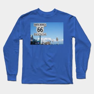 Route 66 Pier Long Sleeve T-Shirt